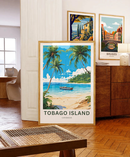 Tobago Travel Poster