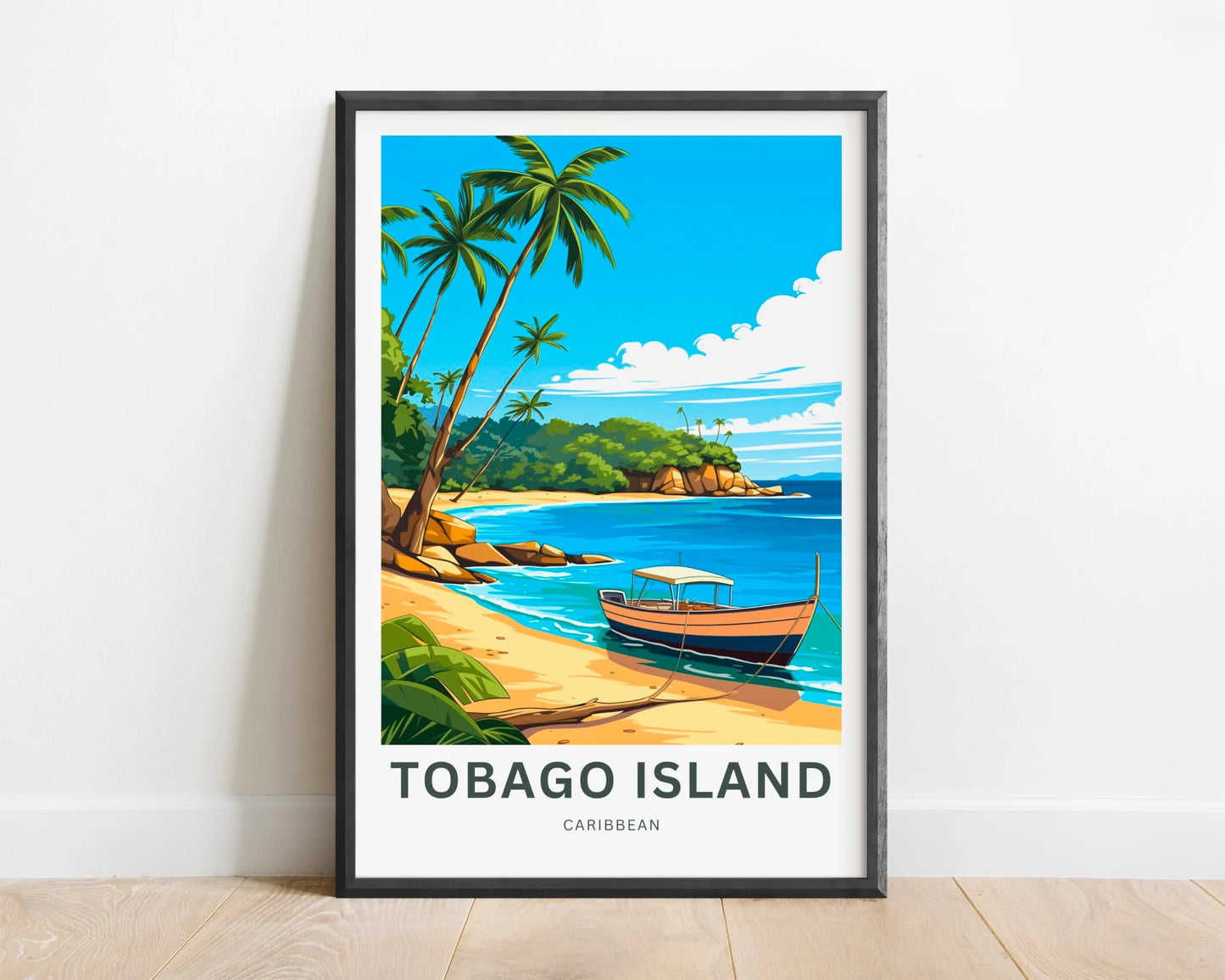 Tobago Travel Poster