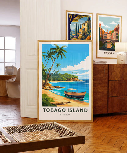 Tobago Travel Poster