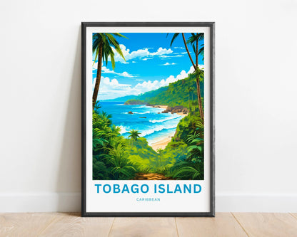 Tobago Travel Poster