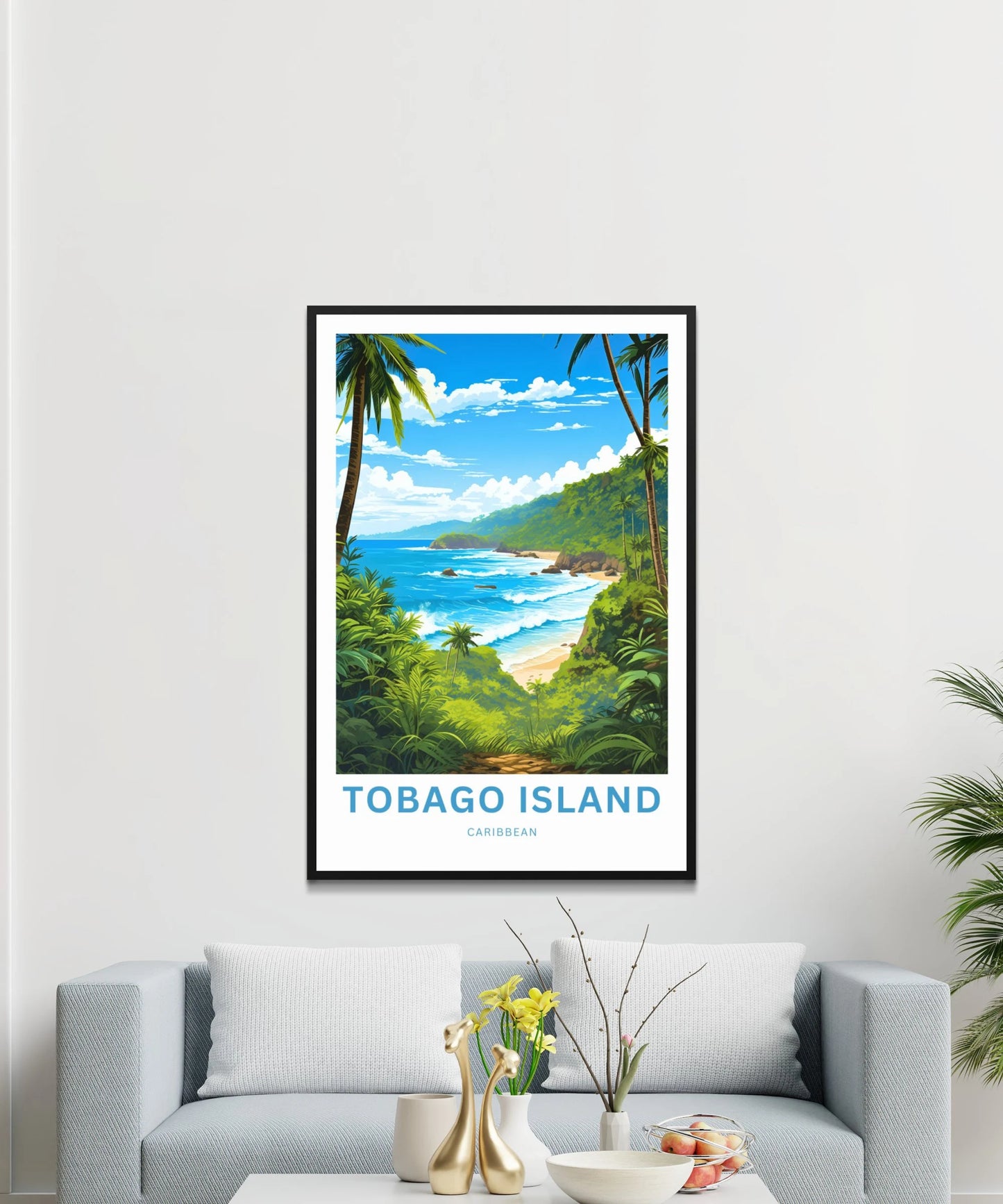 Tobago Travel Poster