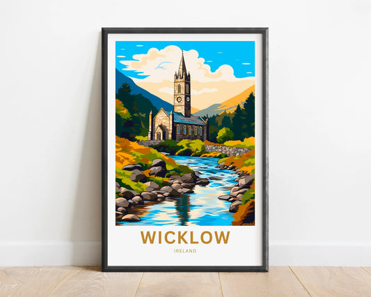 Wicklow Travel Poster