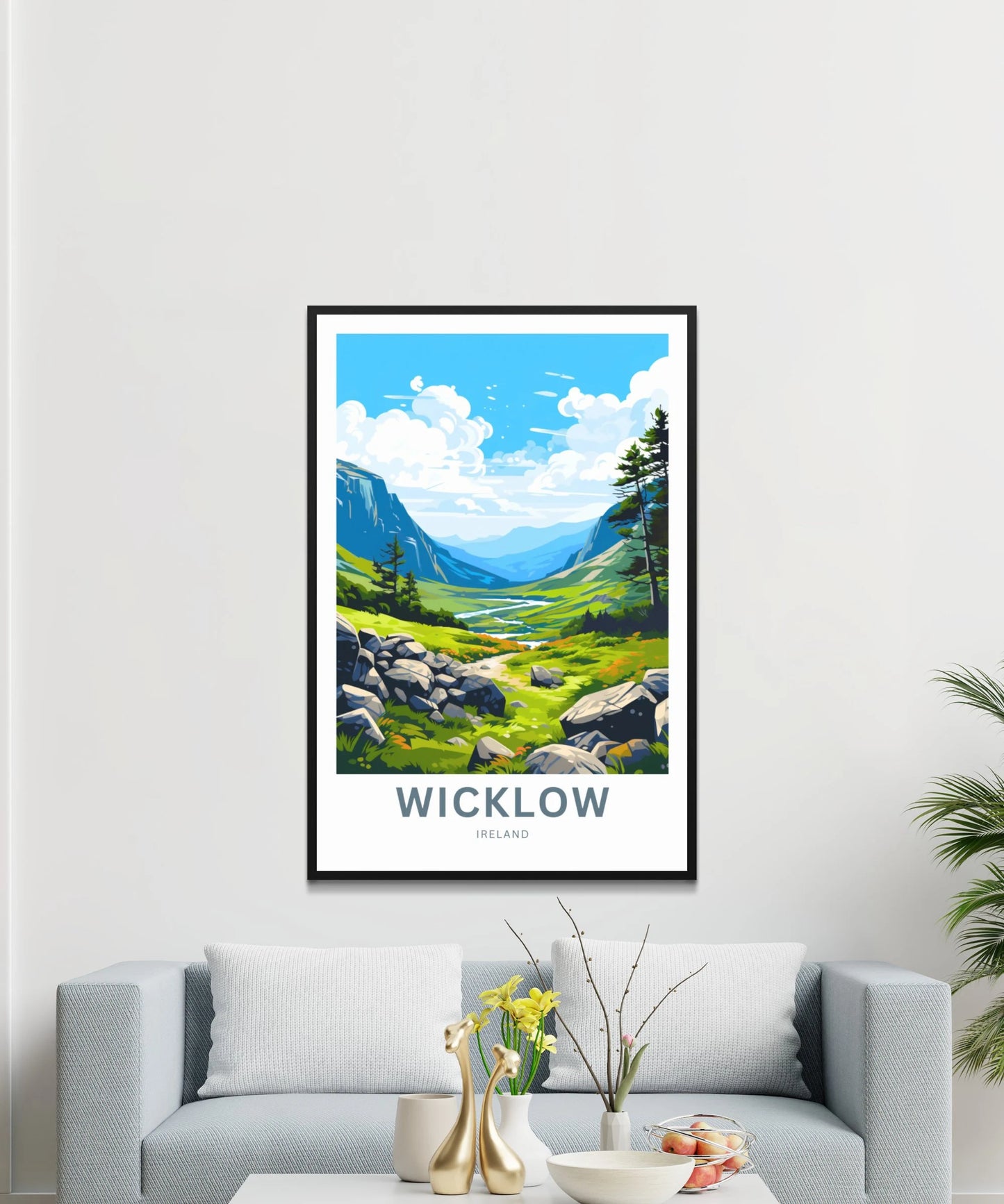 Wicklow Travel Poster