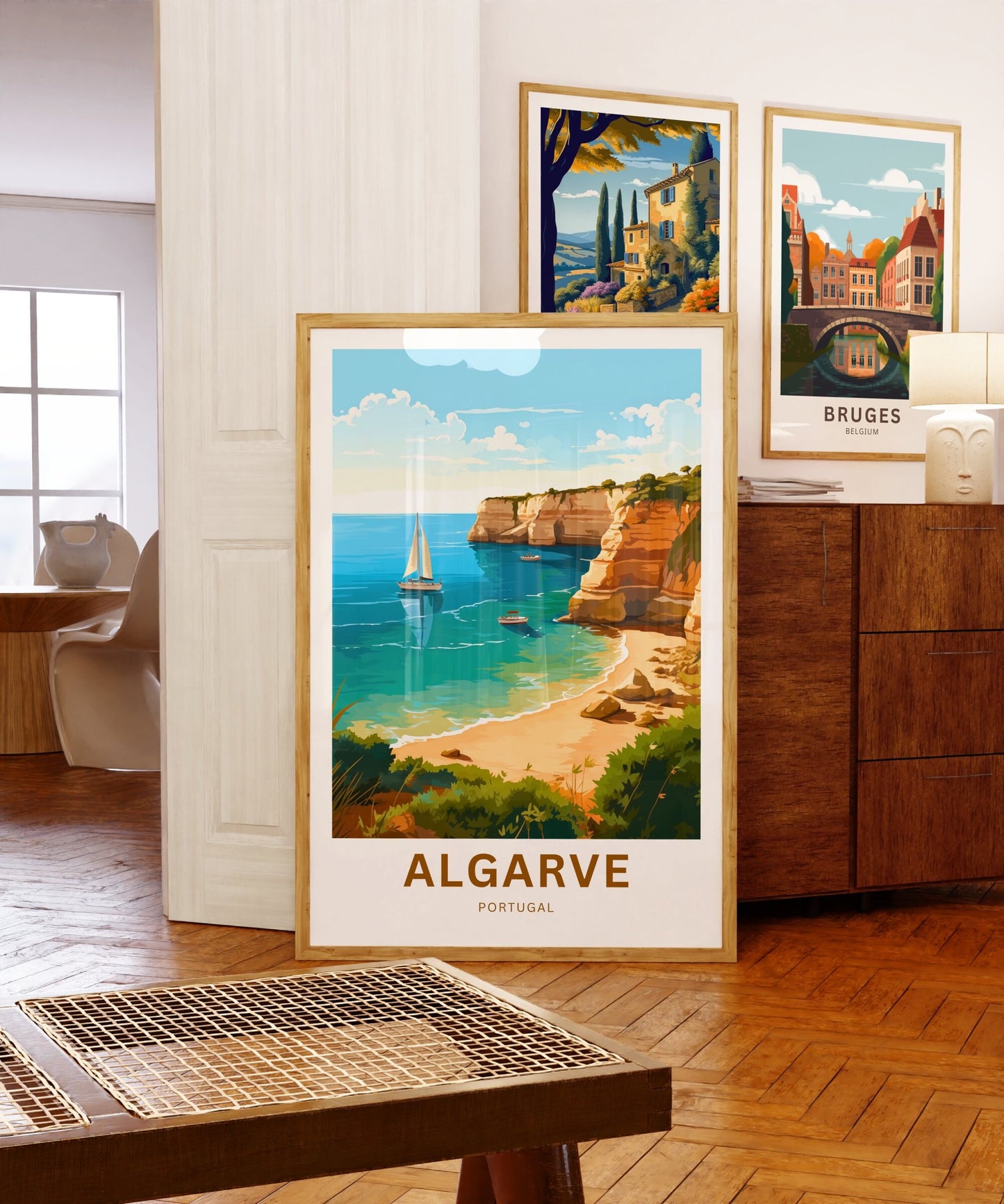 Algarve Travel Poster