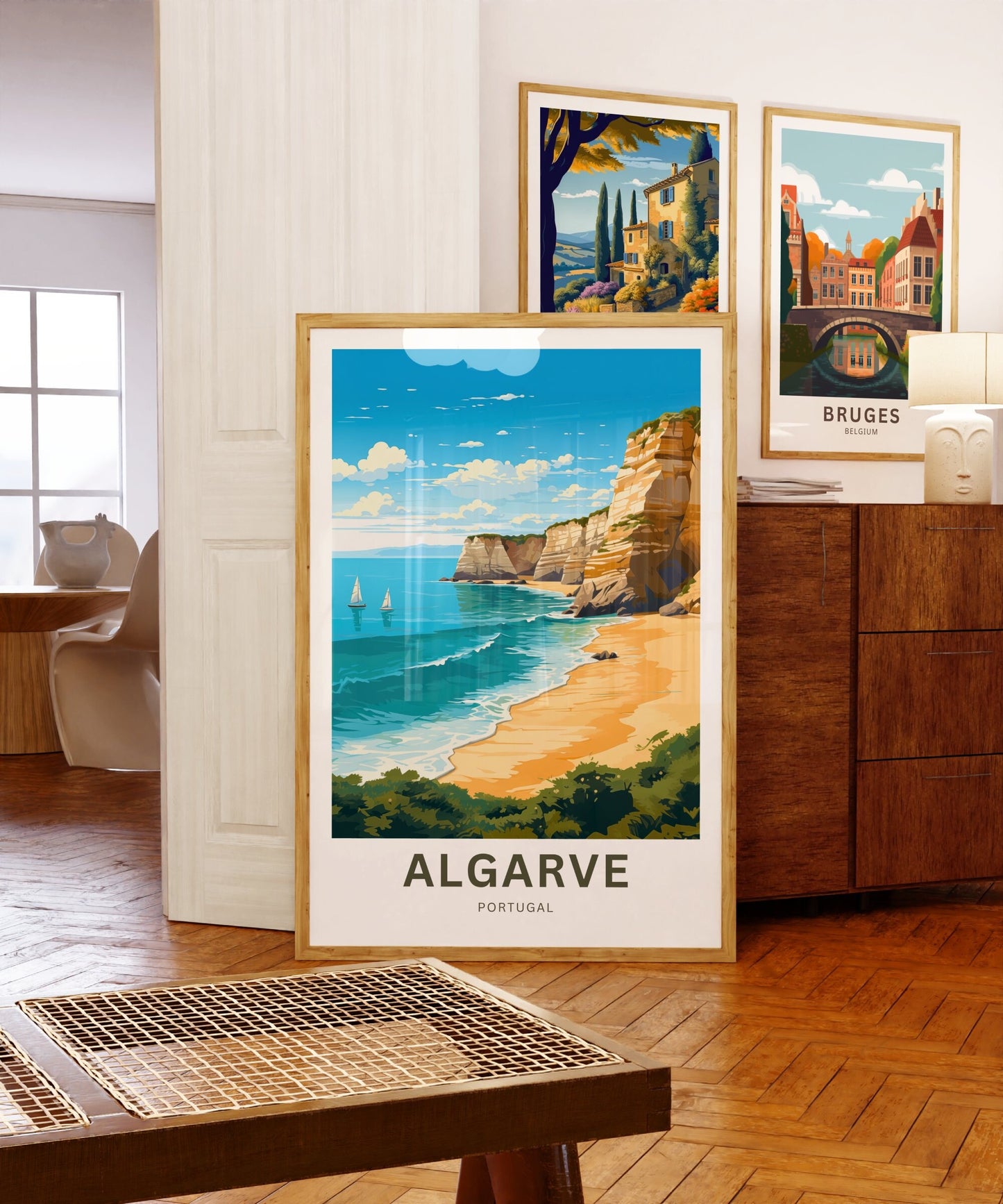 Algarve Travel Poster