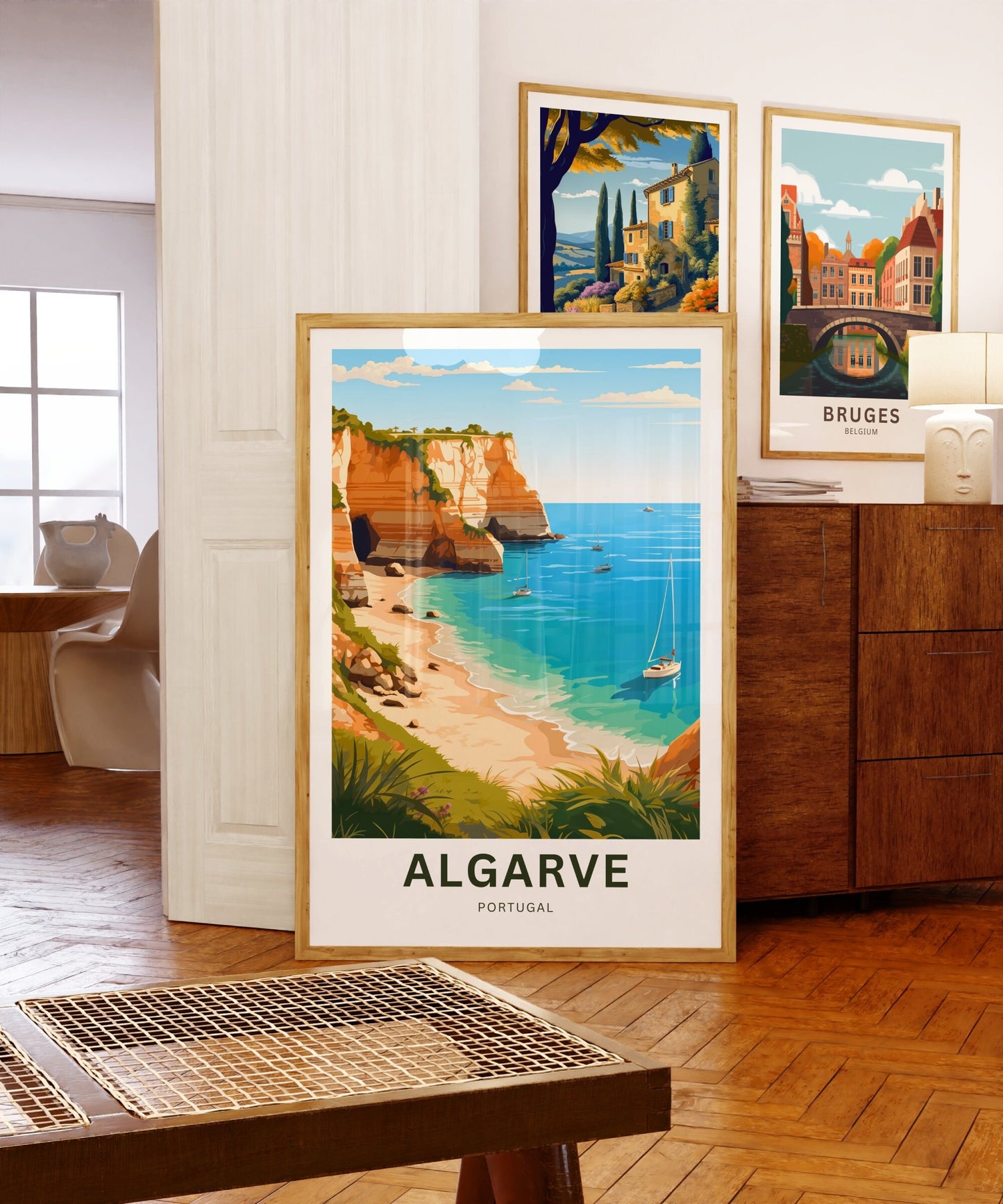 Algarve Travel Poster