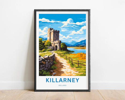 Killarney Travel Poster