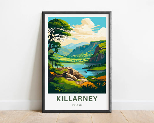 Killarney Travel Poster