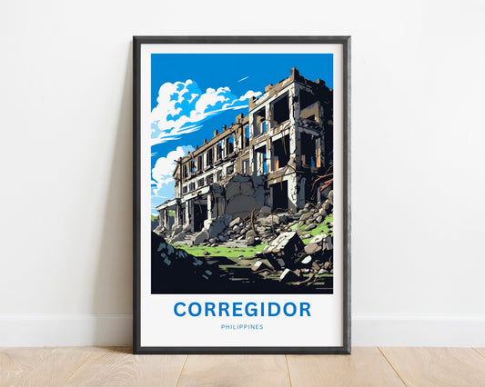 Corregidor Island Travel Poster
