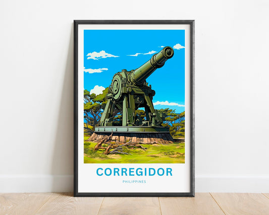 Corregidor Island Travel Poster