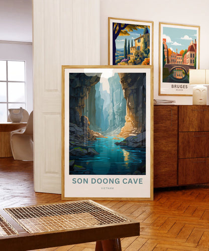 Son Doong Travel Poster