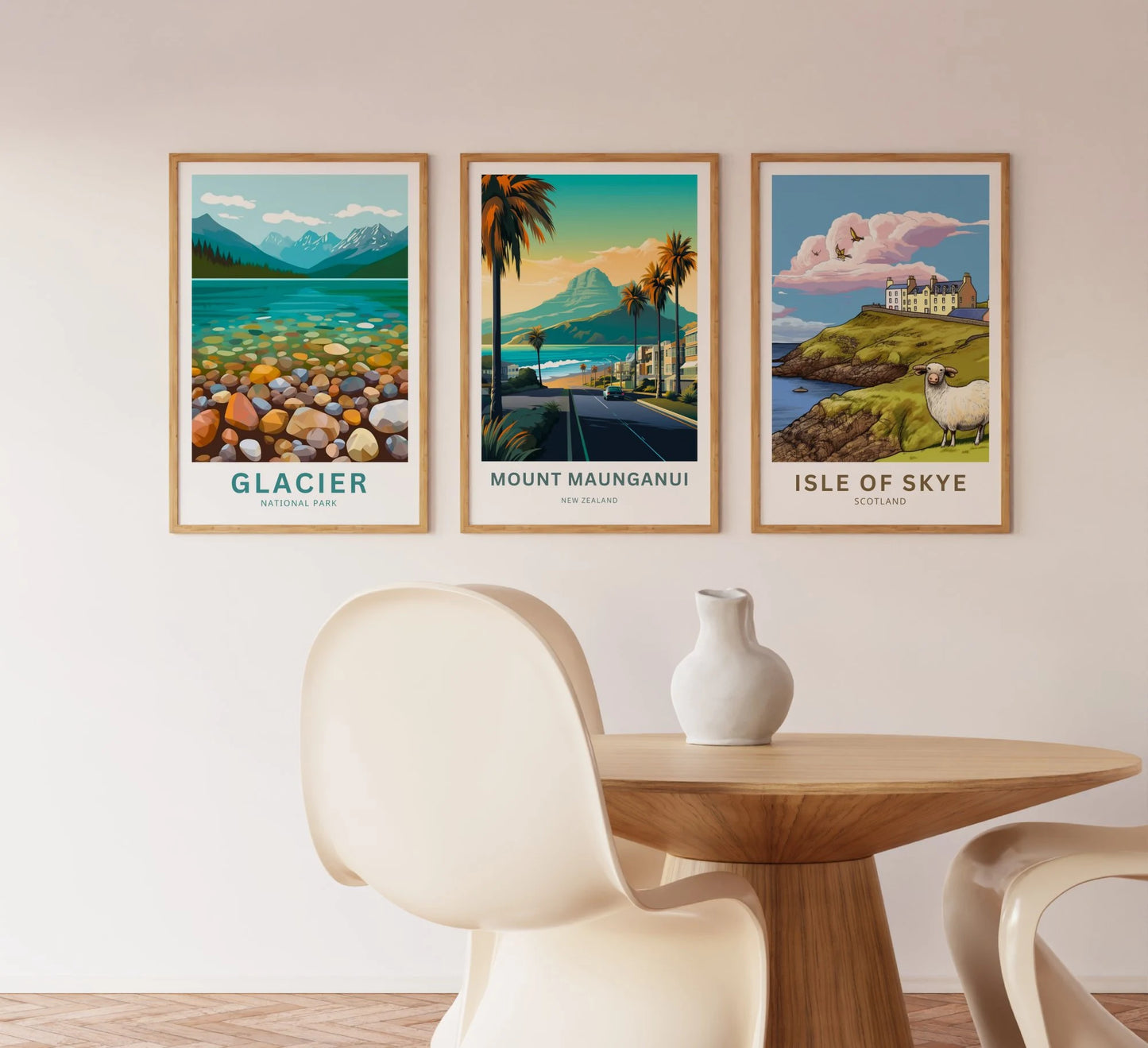 Mount Maunganui Travel Poster