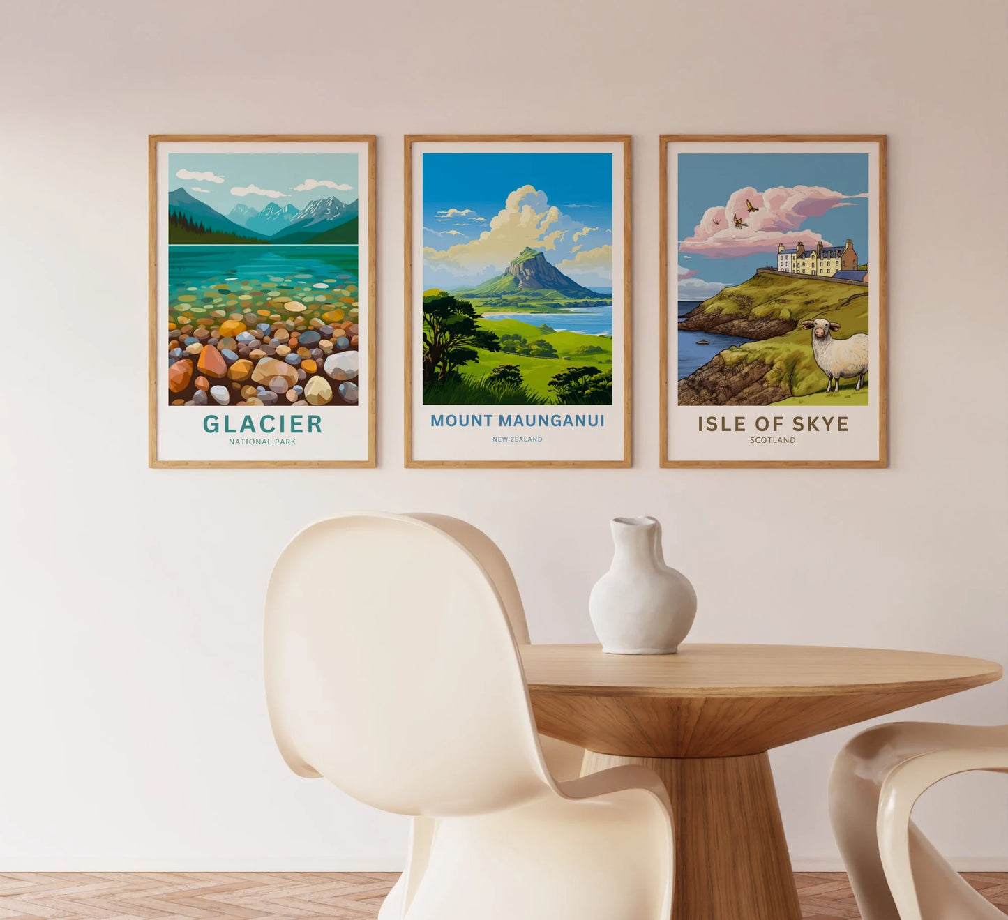 Mount Maunganui Travel Poster