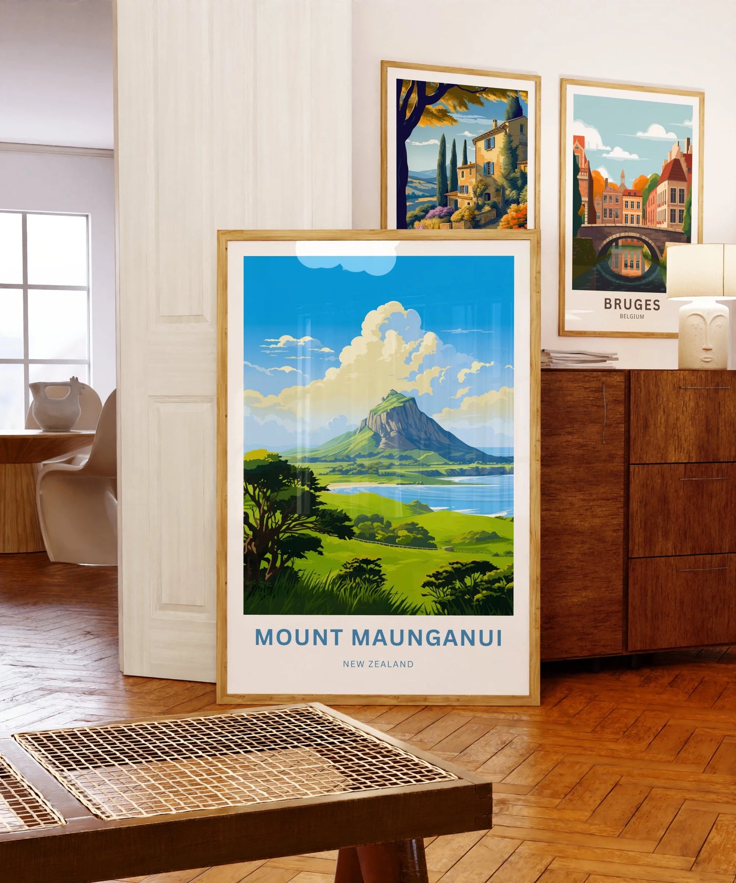 Mount Maunganui Travel Poster