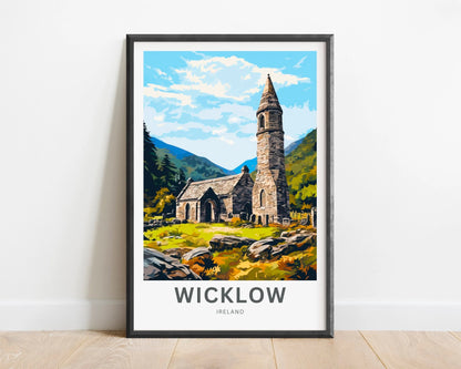 Wicklow Travel Poster