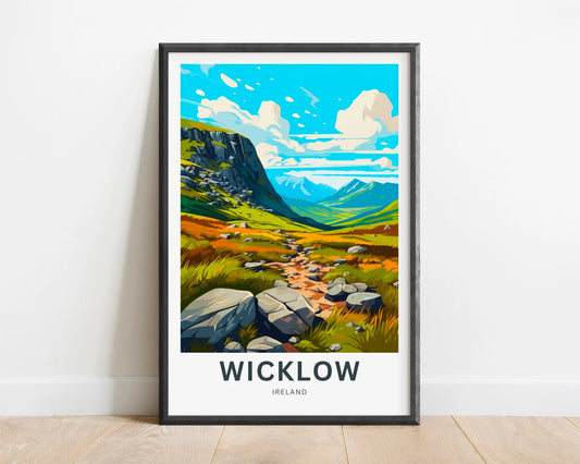 Wicklow Travel Poster