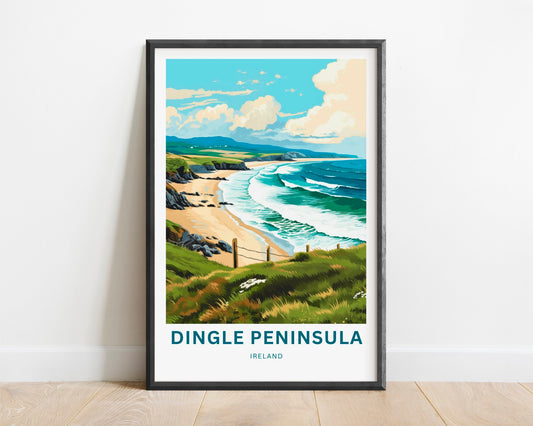 Dingle Peninsula Travel Poster