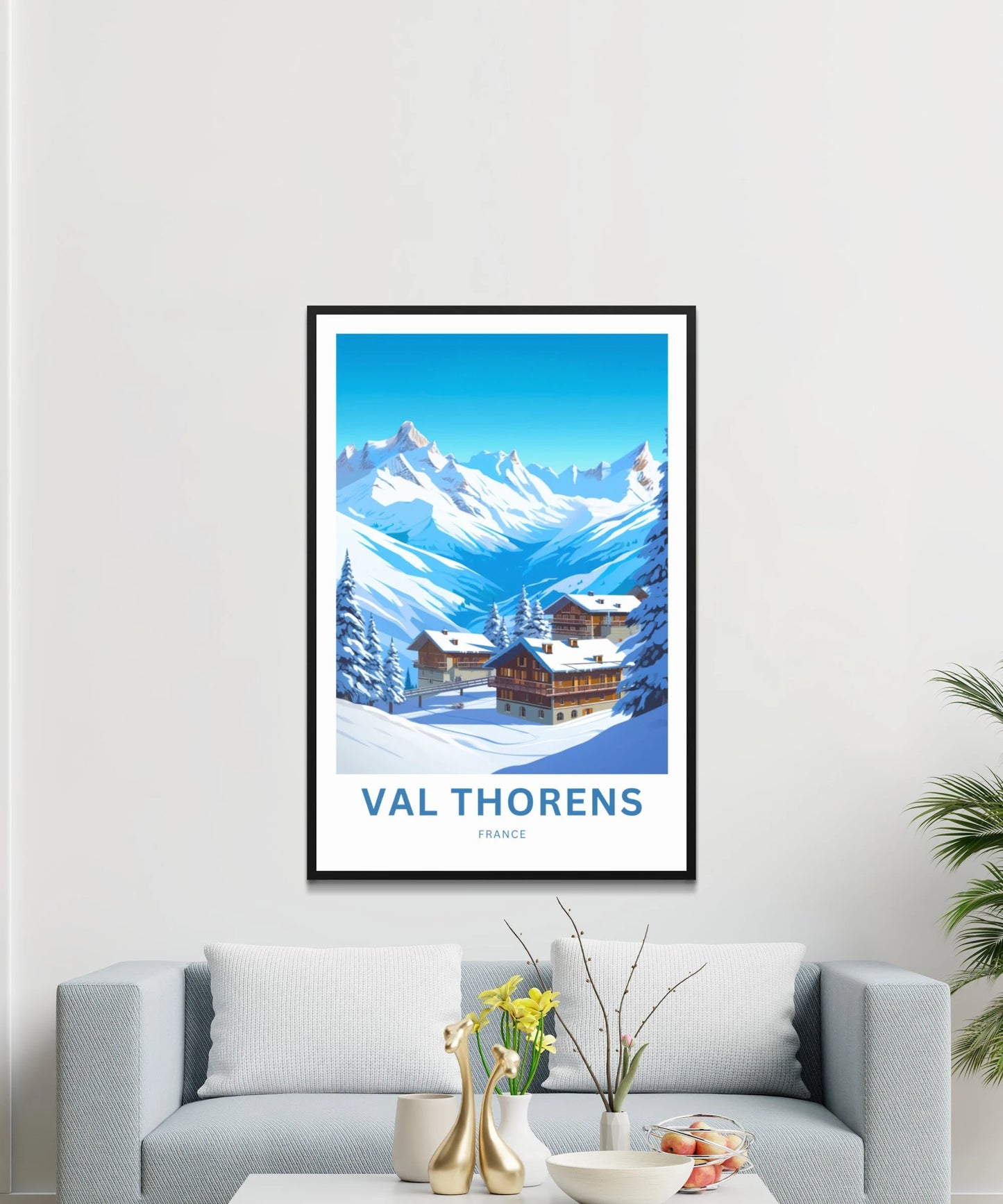 Val Thorens Travel Poster