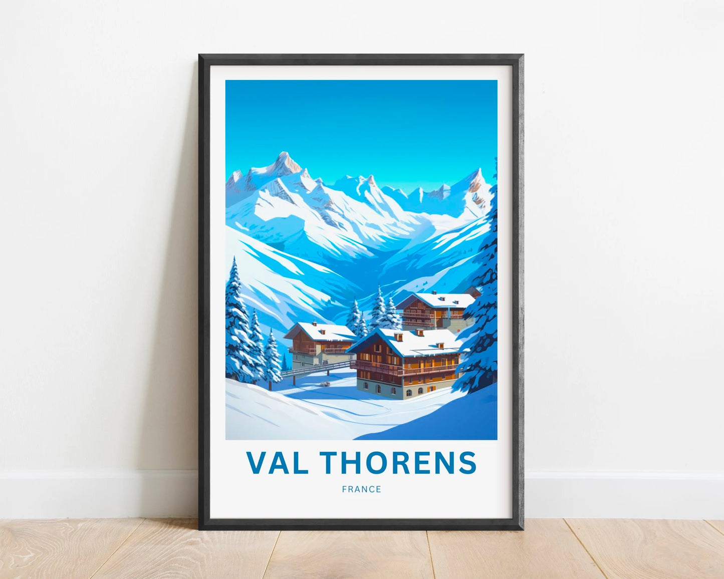 Val Thorens Travel Poster