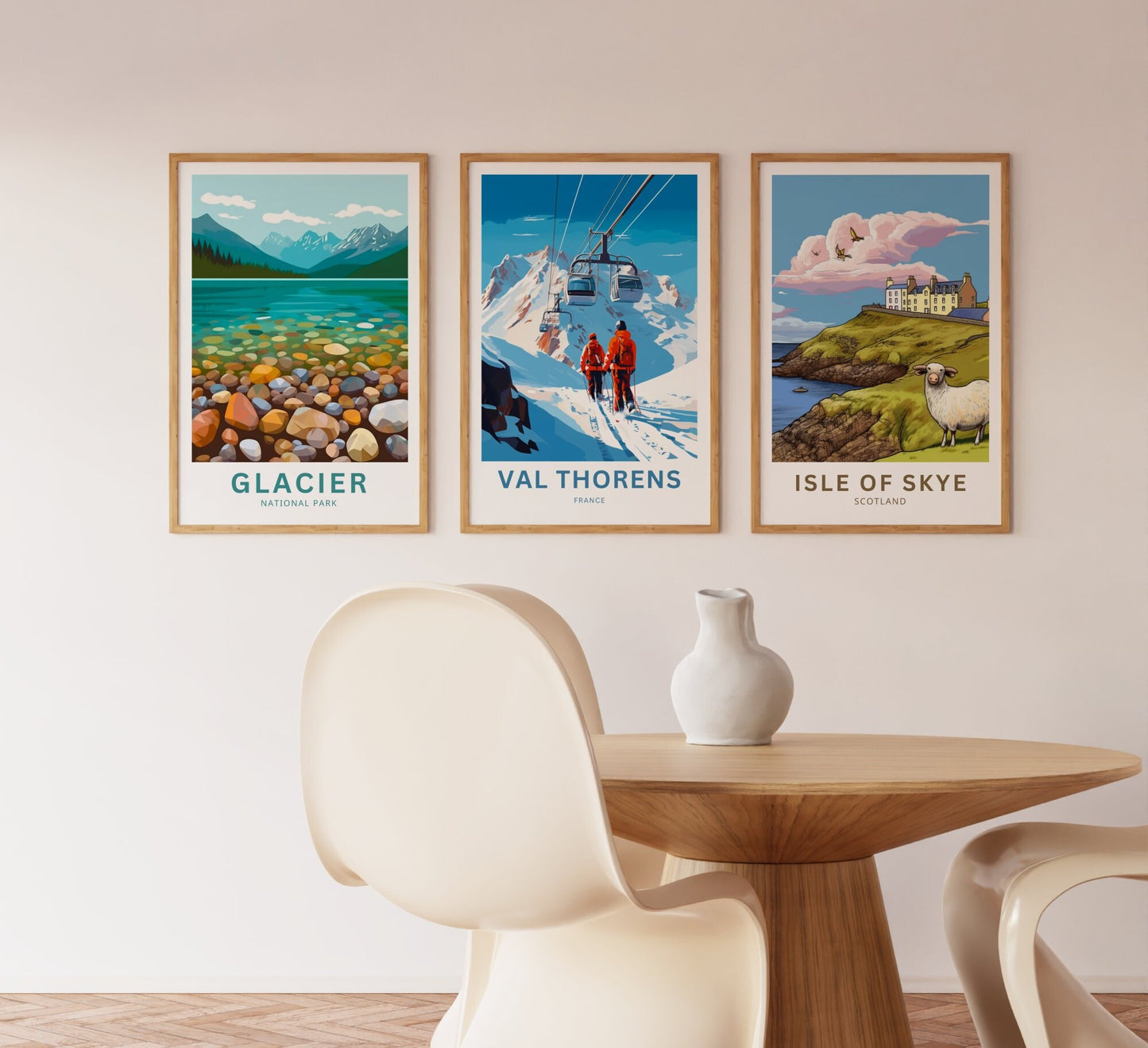 Val Thorens Travel Poster