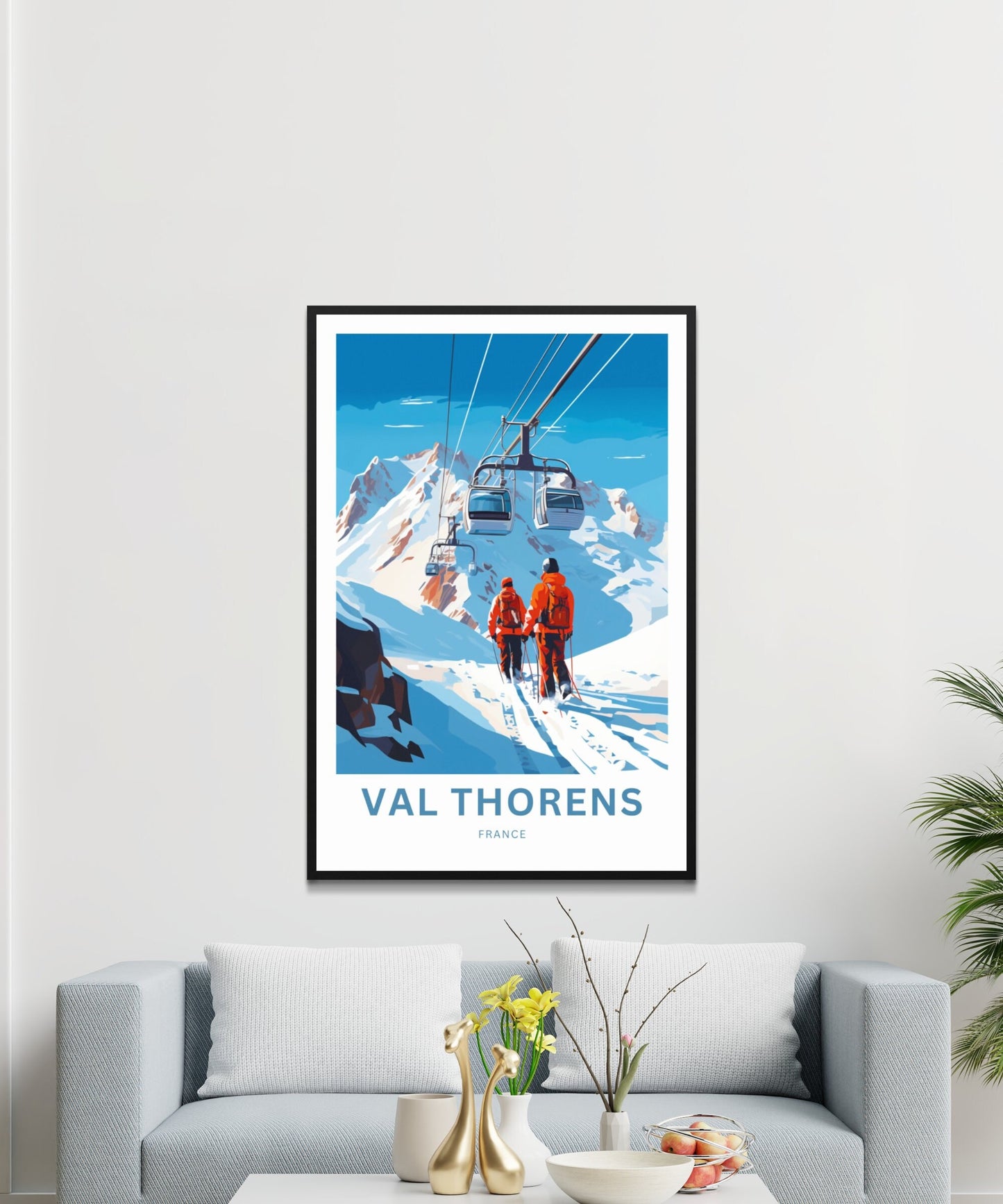 Val Thorens Travel Poster