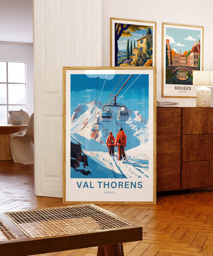 Val Thorens Travel Poster