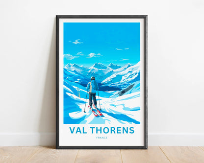 Val Thorens Travel Poster