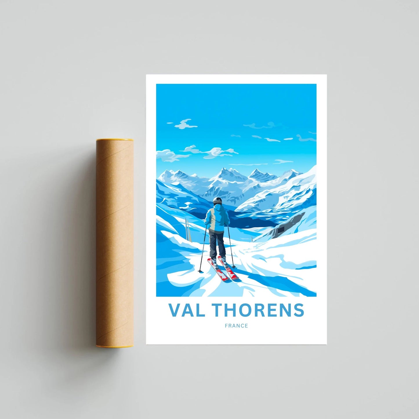 Val Thorens Travel Poster