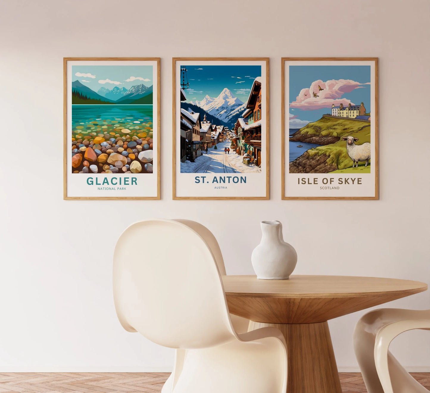 St. Anton am Arlberg Travel Poster