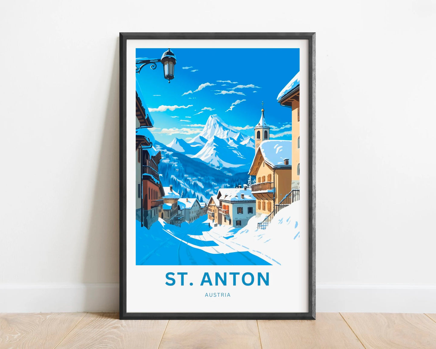 St. Anton am Arlberg Travel Poster