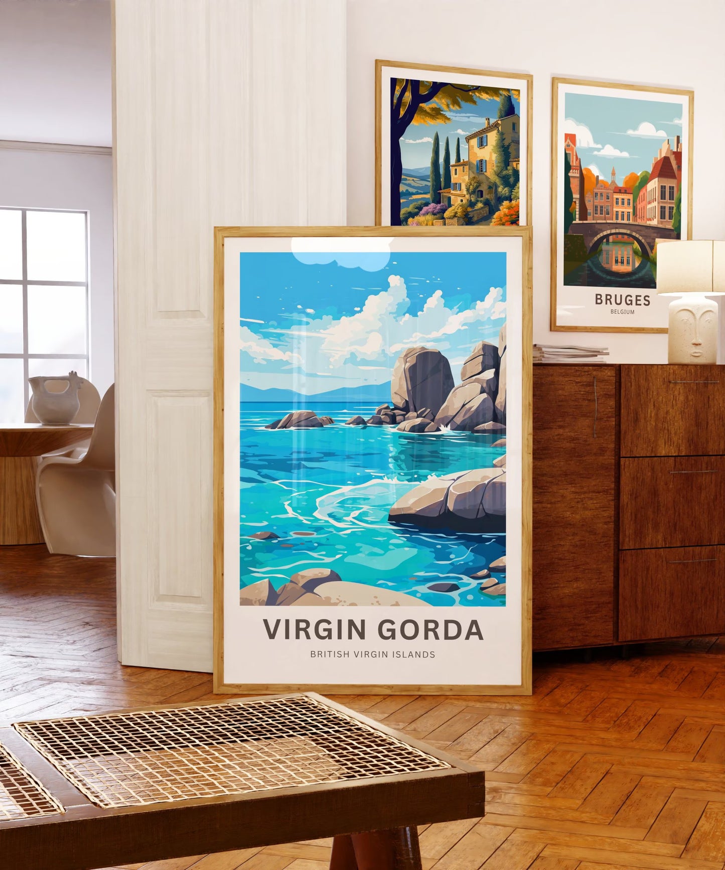 Virgin Gorda Travel Poster