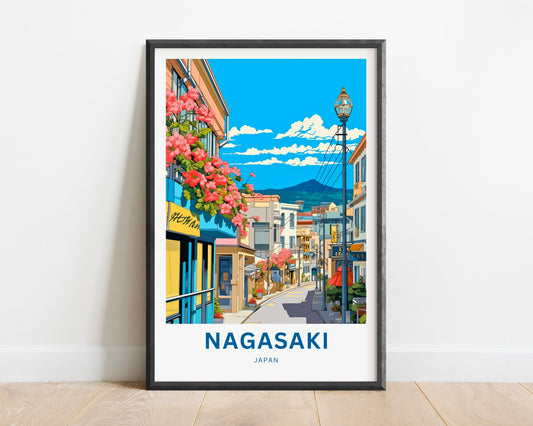 Nagasaki Travel Poster