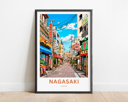 Nagasaki Travel Poster