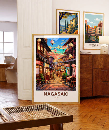 Nagasaki Travel Poster