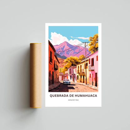 Quebrada de Humahuaca Travel Poster