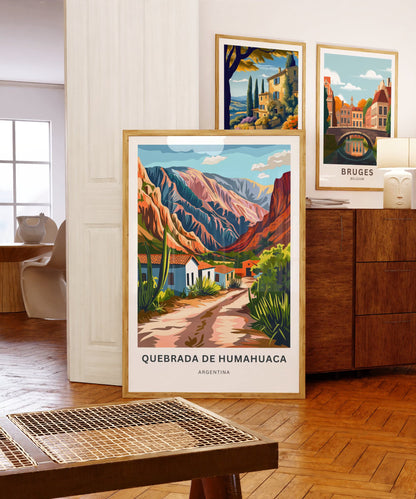 Quebrada de Humahuaca Travel Poster