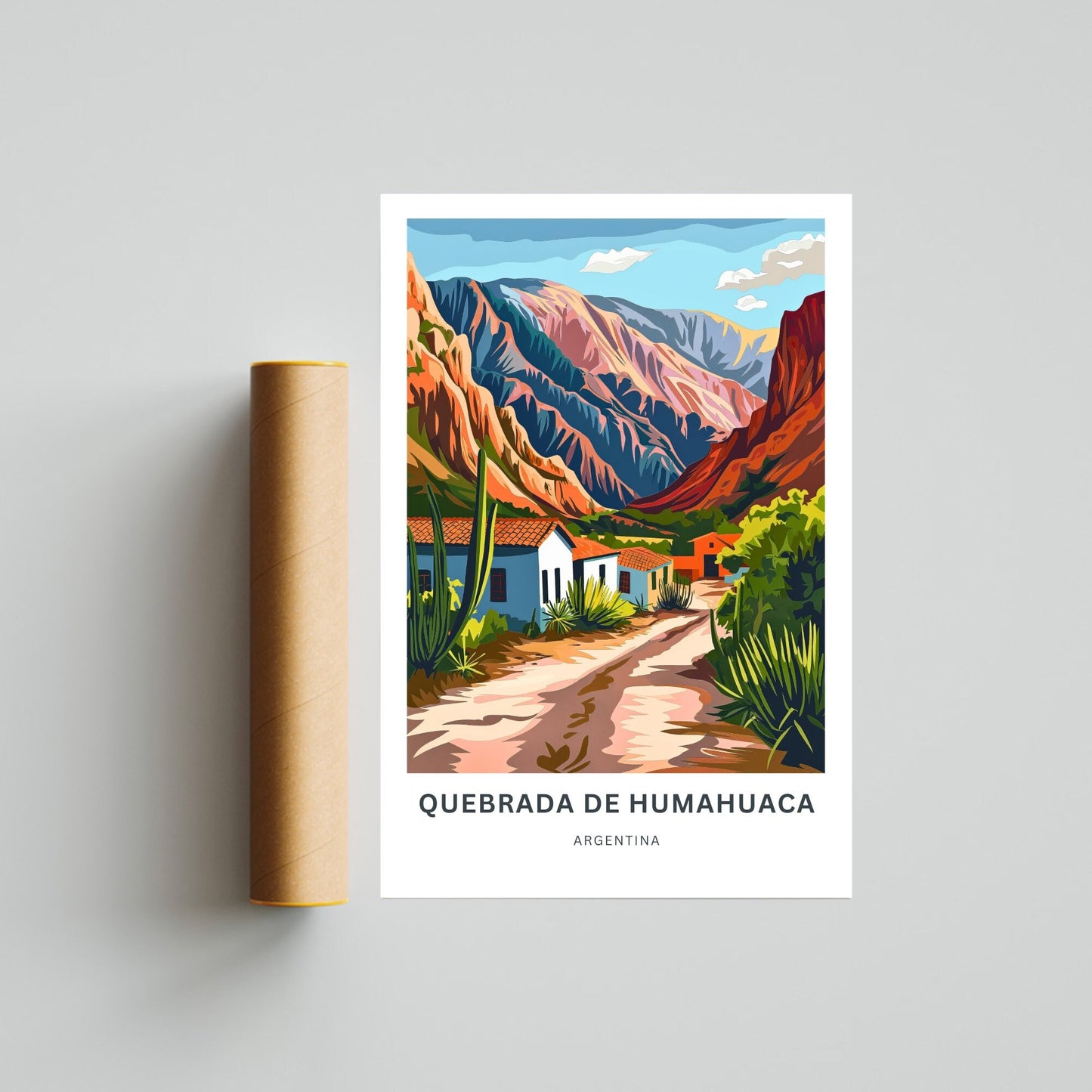 Quebrada de Humahuaca Travel Poster