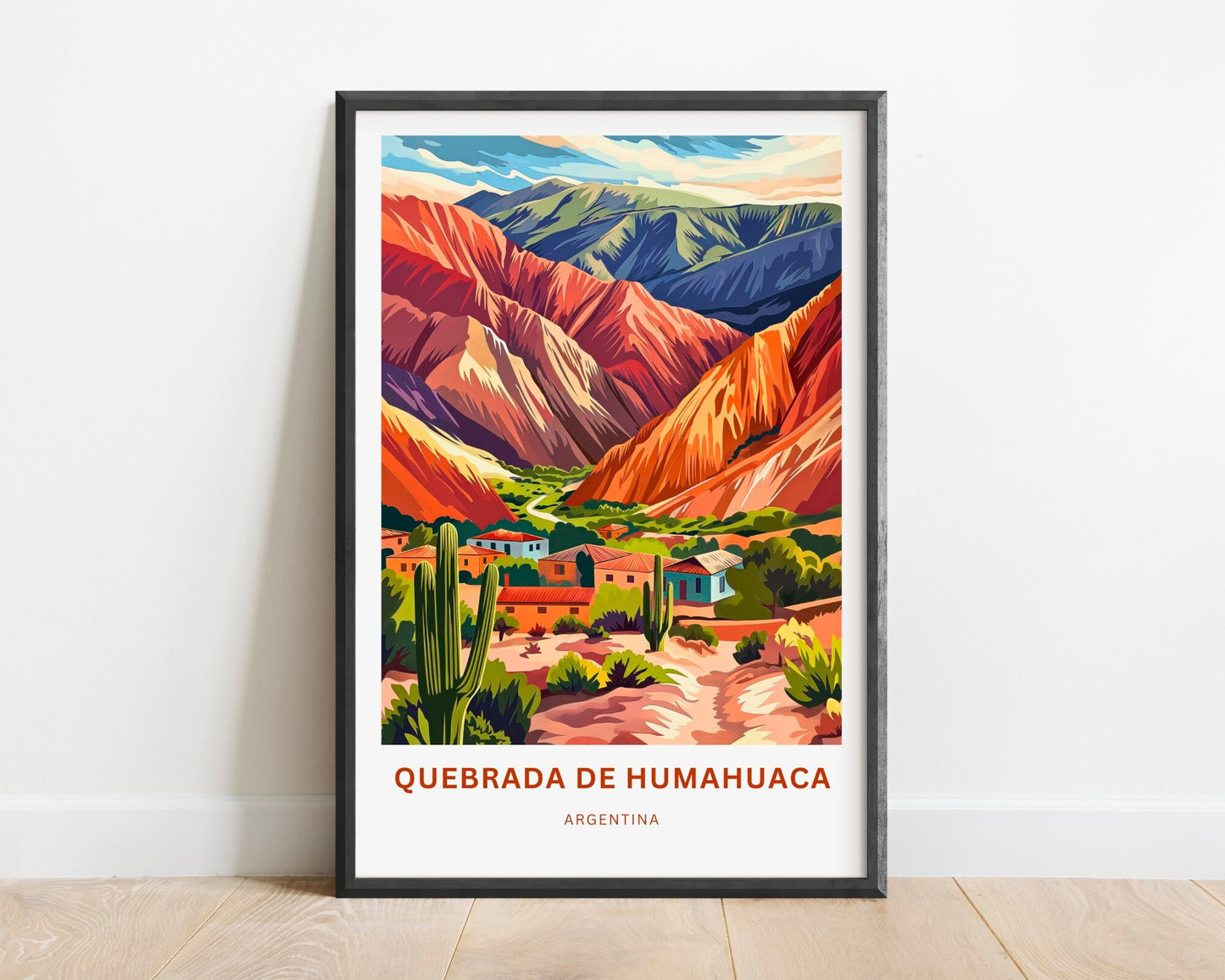 Quebrada de Humahuaca Travel Poster