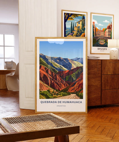 Quebrada de Humahuaca Travel Poster