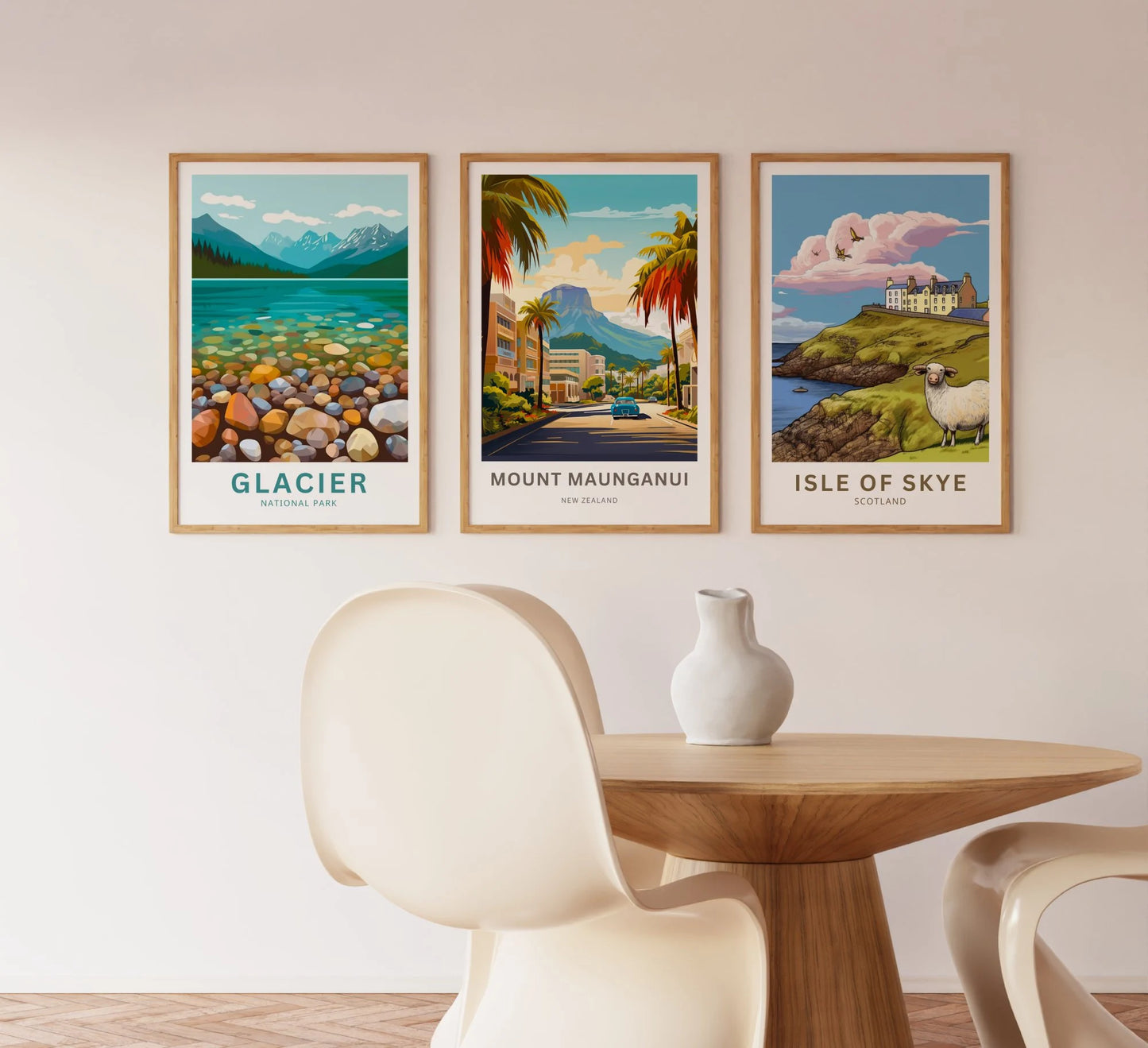 Mount Maunganui Travel Poster