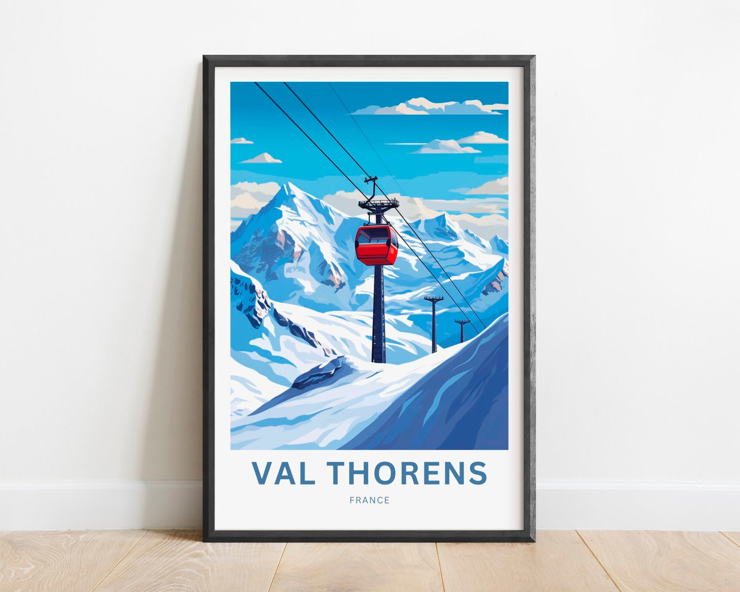 Val Thorens Travel Poster