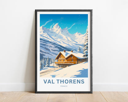 Val Thorens Travel Poster