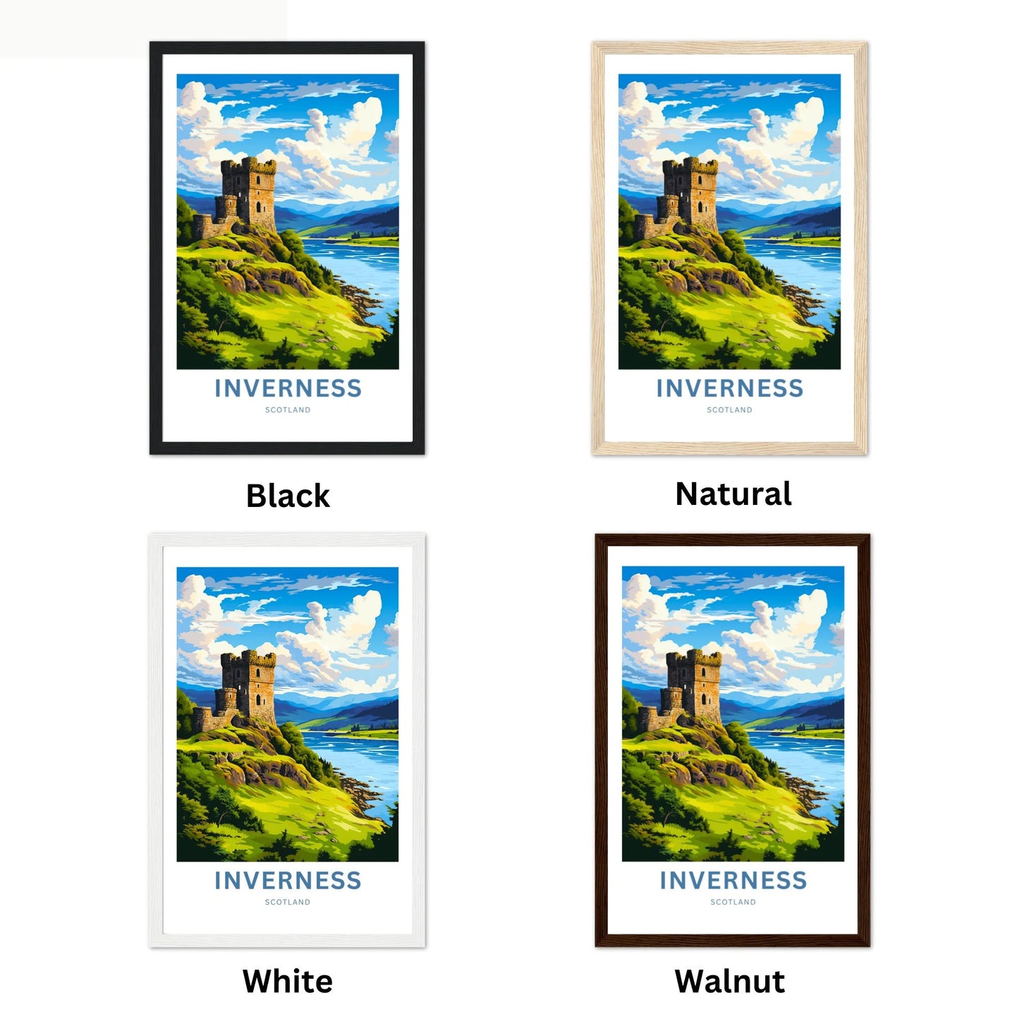 Inverness Travel Poster