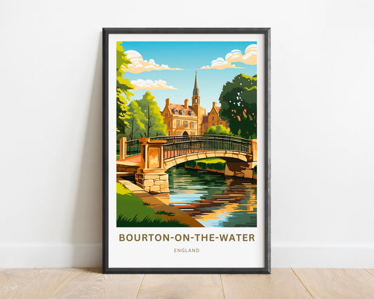 Bourton-on-the-Water Travel Poster