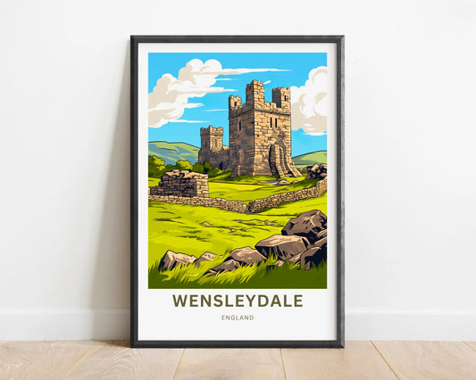 Wensleydale Travel Poster