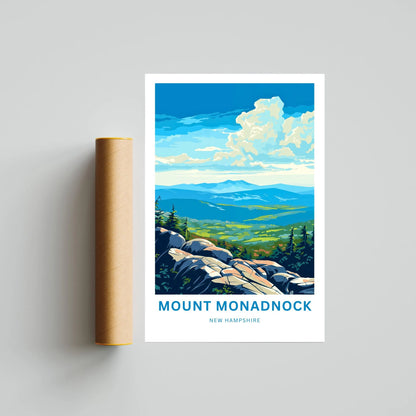 Mount Monadnock Park Travel Poster