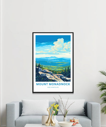 Mount Monadnock Park Travel Poster