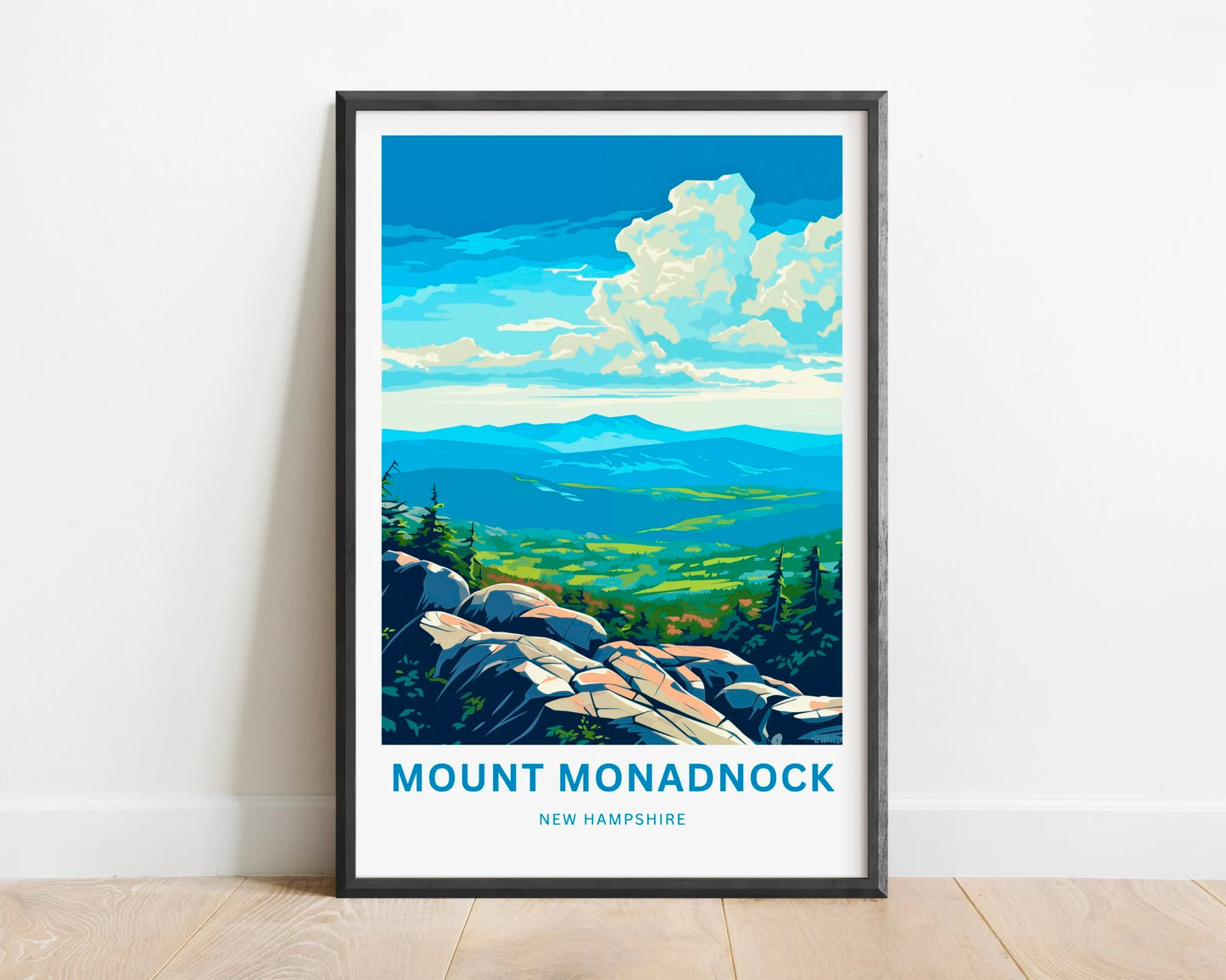 Mount Monadnock Park Travel Poster