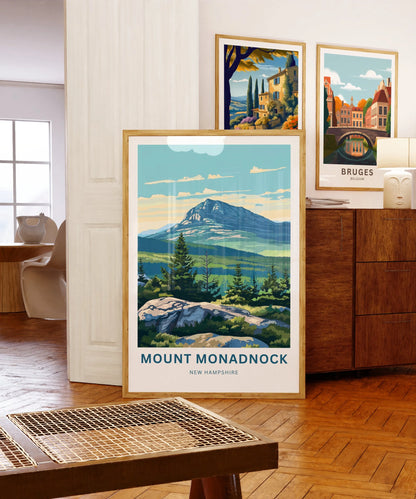 Mount Monadnock Park Travel Poster