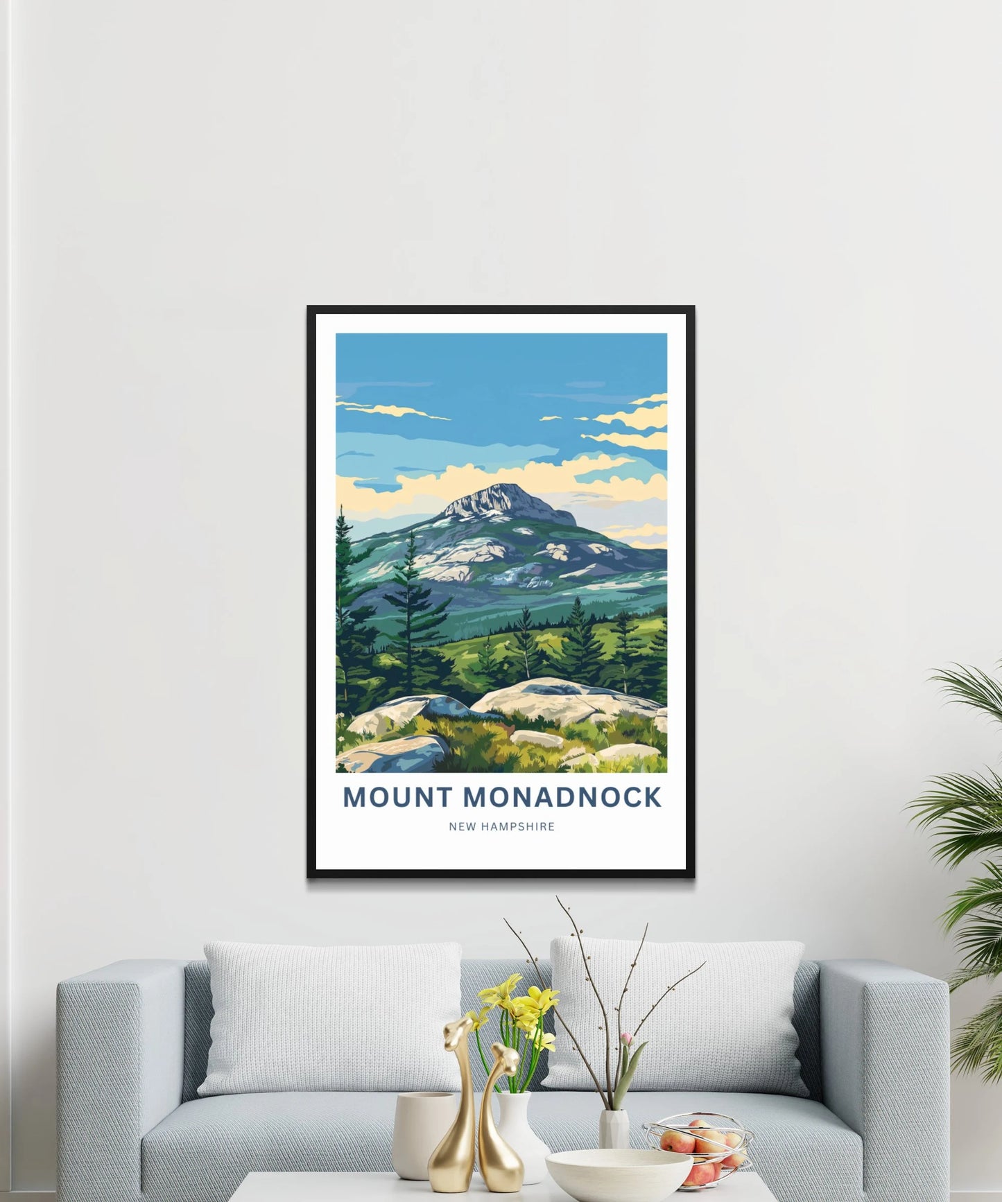 Mount Monadnock Park Travel Poster